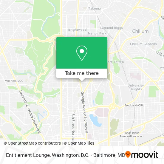 Entitlement Lounge map