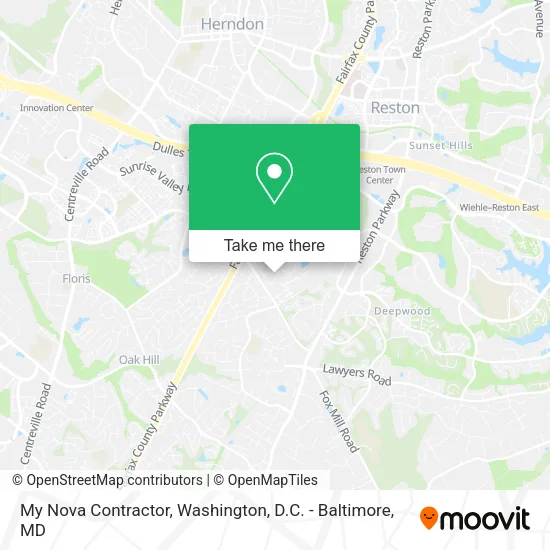 Mapa de My Nova Contractor