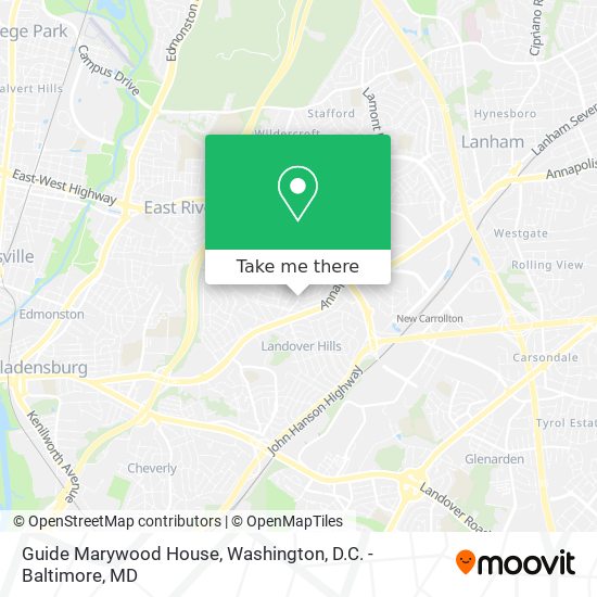 Mapa de Guide Marywood House