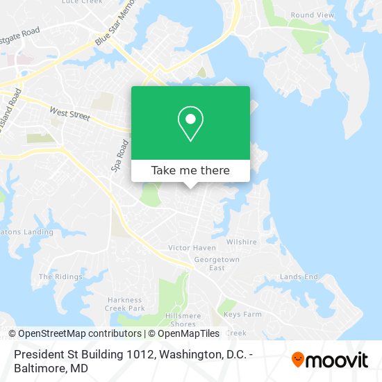 President St Building 1012 map