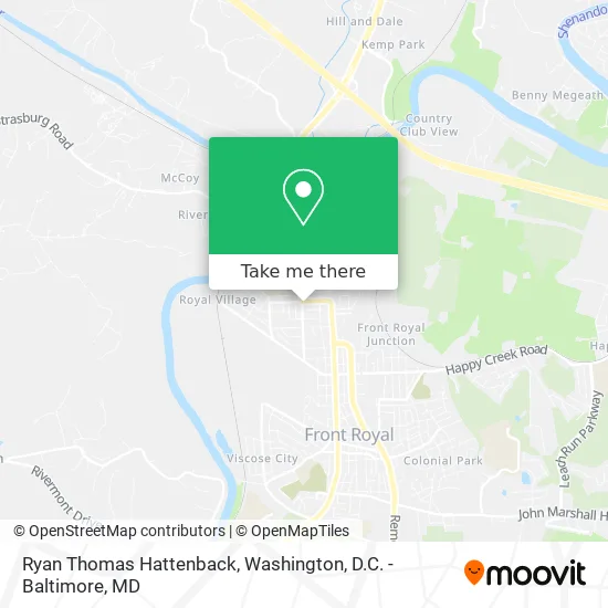 Ryan Thomas Hattenback map