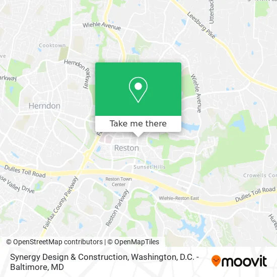 Synergy Design & Construction map