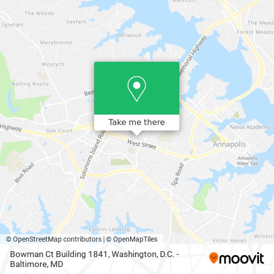 Bowman Ct Building 1841 map