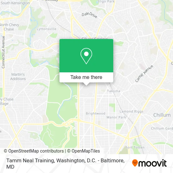 Tamm Neal Training map