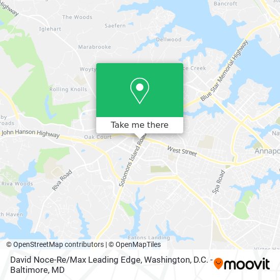 David Noce-Re/Max Leading Edge map