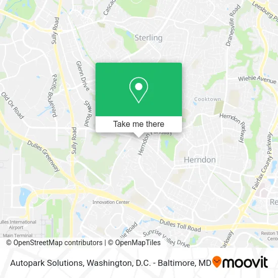 Mapa de Autopark Solutions