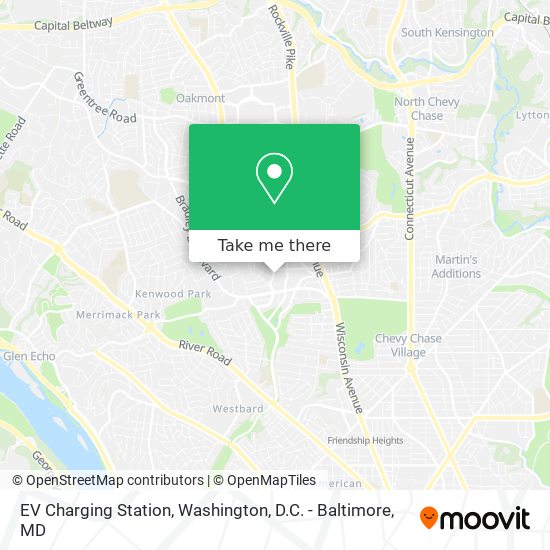 Mapa de EV Charging Station