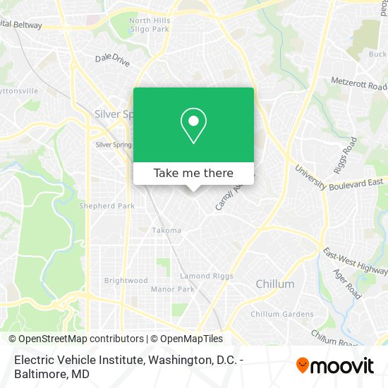 Electric Vehicle Institute map