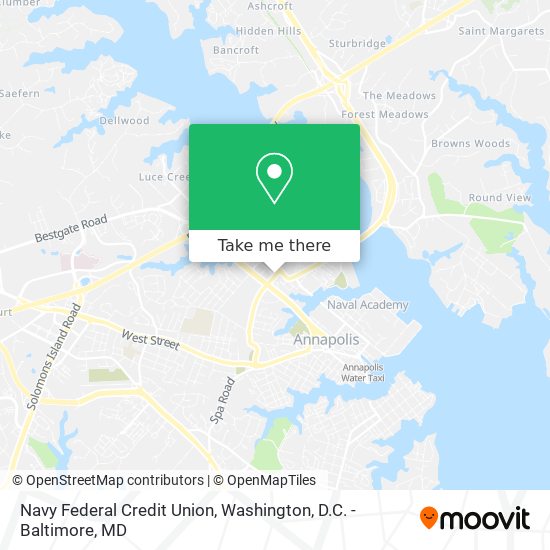 Mapa de Navy Federal Credit Union