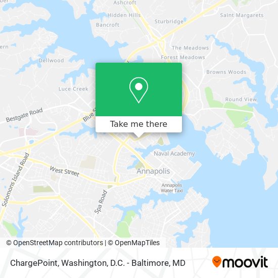 ChargePoint map