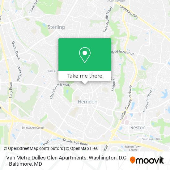 Mapa de Van Metre Dulles Glen Apartments