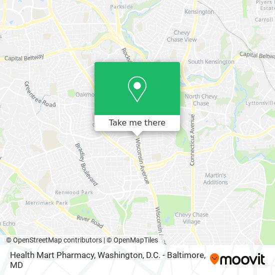 Mapa de Health Mart Pharmacy