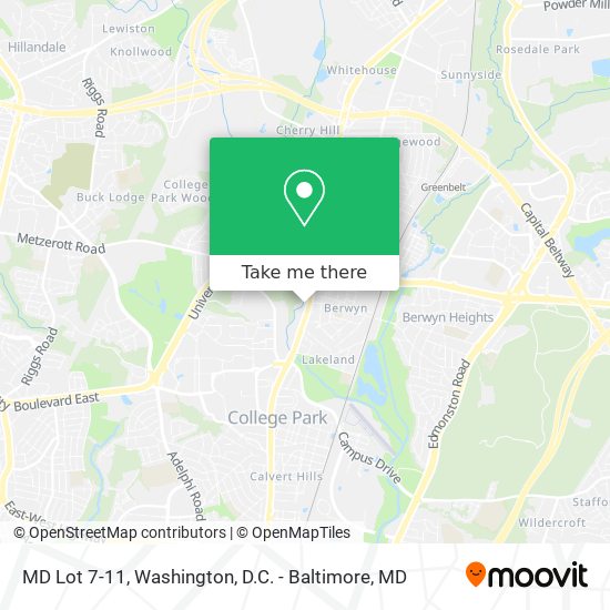 MD Lot 7-11 map