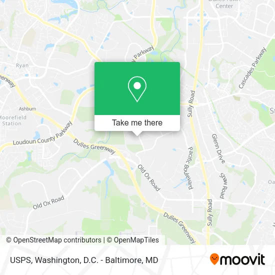 USPS map