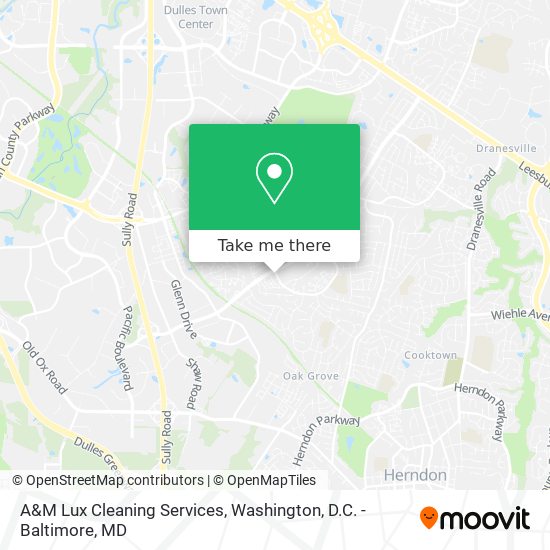 Mapa de A&M Lux Cleaning Services