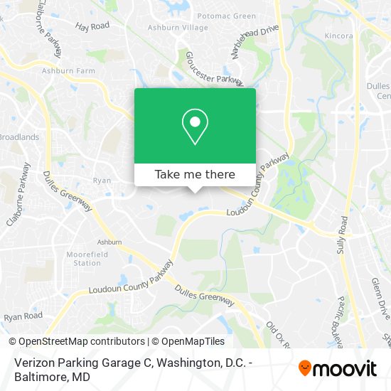 Verizon Parking Garage C map