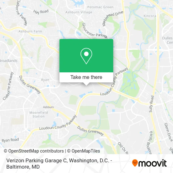 Verizon Parking Garage C map