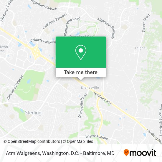 Atm Walgreens map