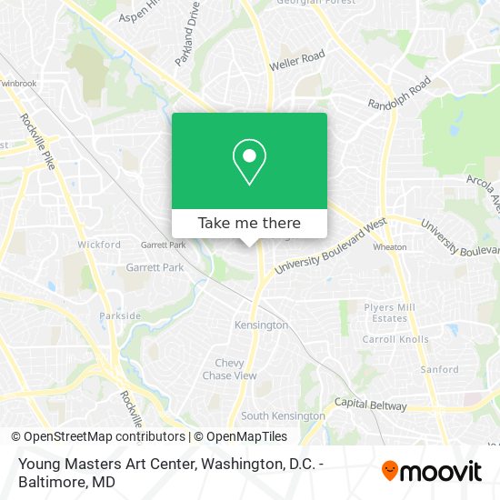 Young Masters Art Center map