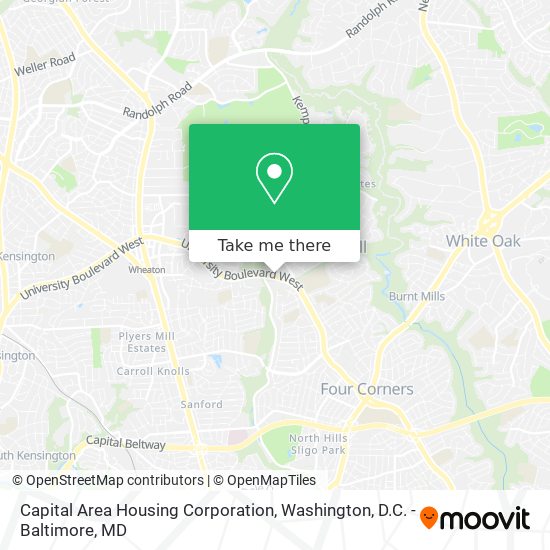 Capital Area Housing Corporation map