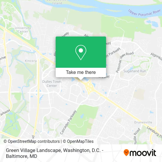 Green Village Landscape map