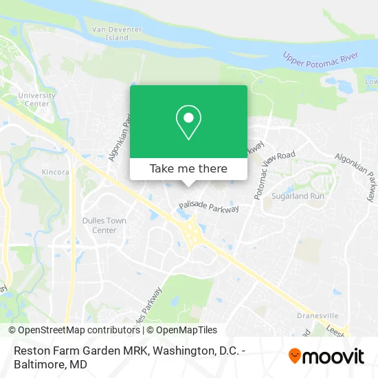 Reston Farm Garden MRK map