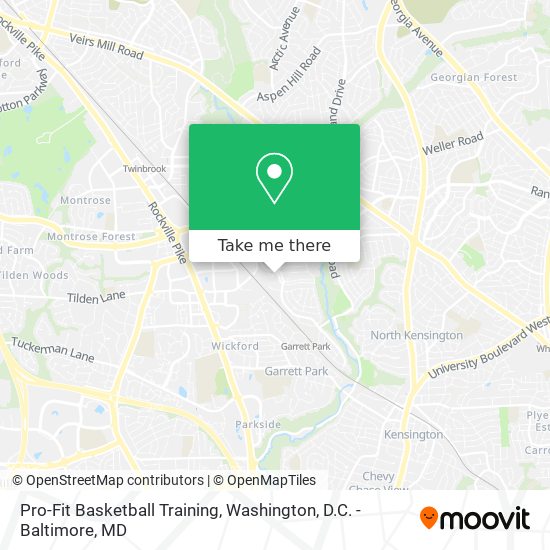 Pro-Fit Basketball Training map