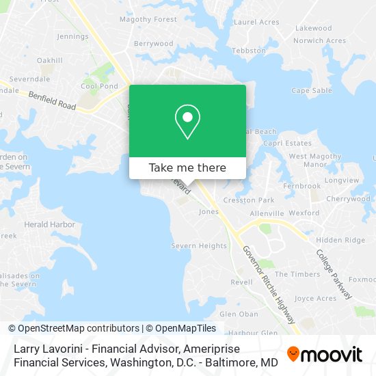 Mapa de Larry Lavorini - Financial Advisor, Ameriprise Financial Services