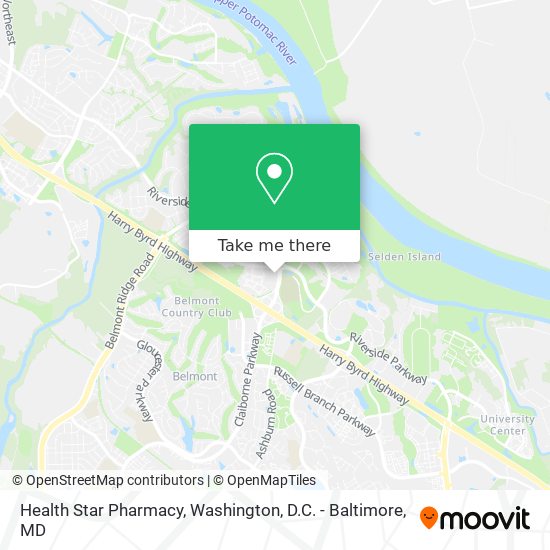 Mapa de Health Star Pharmacy