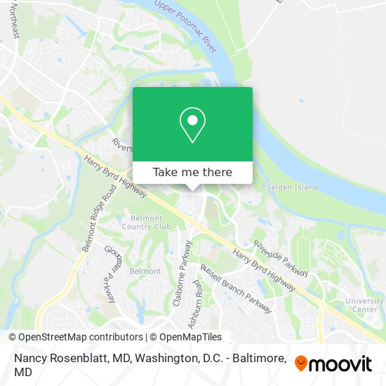 Nancy Rosenblatt, MD map