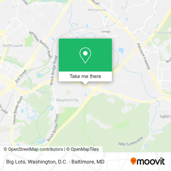 Big Lots map
