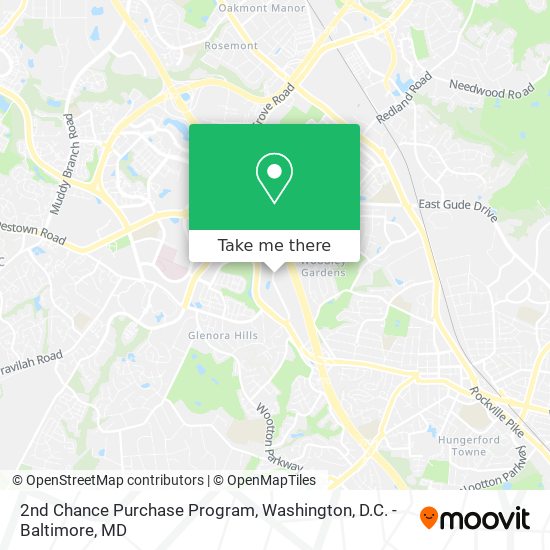 2nd Chance Purchase Program map