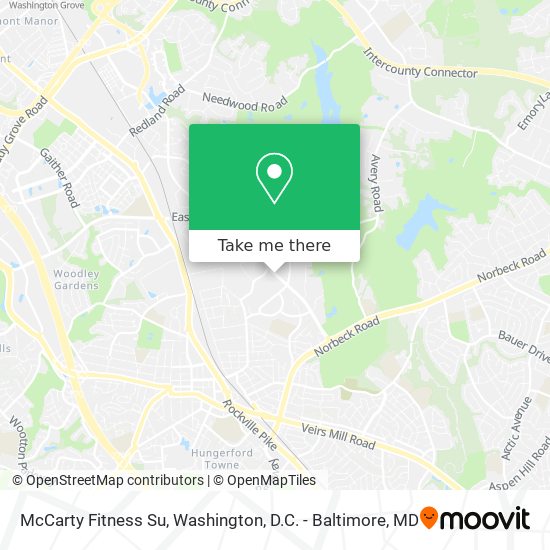 Mapa de McCarty Fitness Su