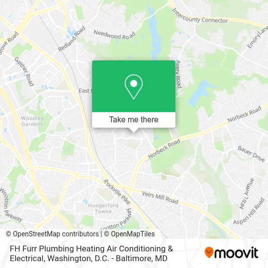 FH Furr Plumbing Heating Air Conditioning & Electrical map