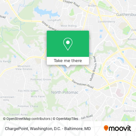 ChargePoint map