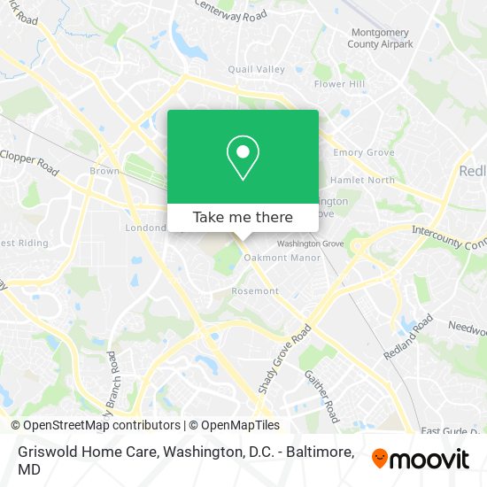 Griswold Home Care map