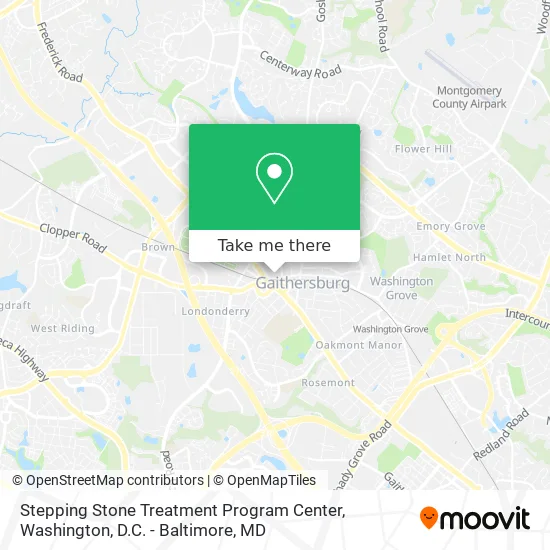 Stepping Stone Treatment Program Center map