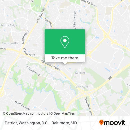 Mapa de Patriot