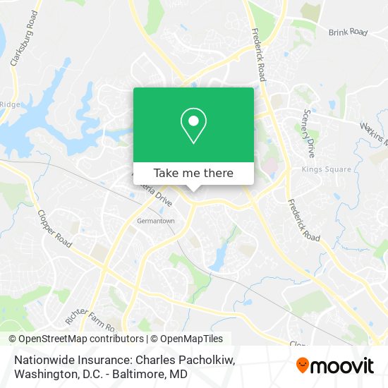 Mapa de Nationwide Insurance: Charles Pacholkiw