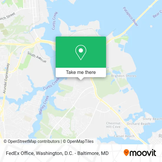 FedEx Office map