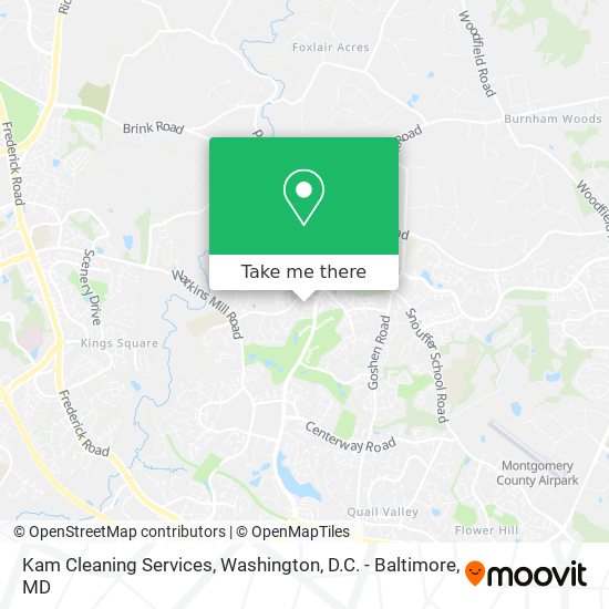 Kam Cleaning Services map