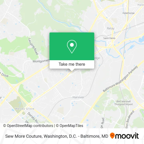 Sew More Couture map