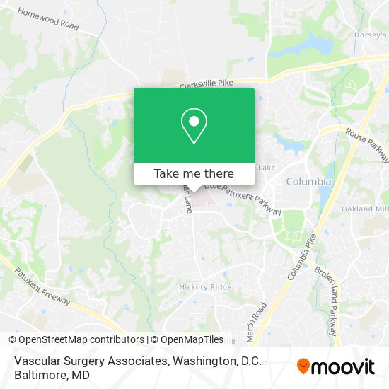 Vascular Surgery Associates map