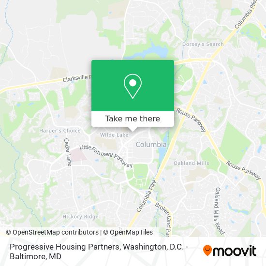 Progressive Housing Partners map