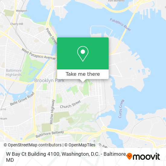 Mapa de W Bay Ct Building 4100