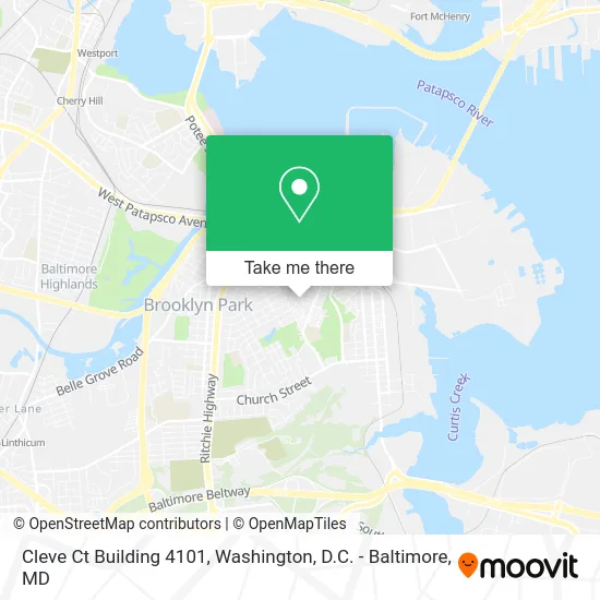 Cleve Ct Building 4101 map