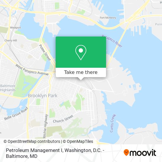 Petroleum Management I map