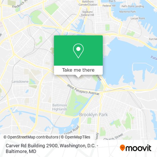 Mapa de Carver Rd Building 2900