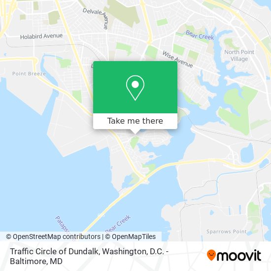 Mapa de Traffic Circle of Dundalk