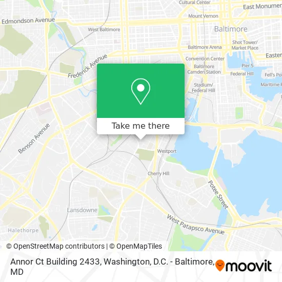 Annor Ct Building 2433 map